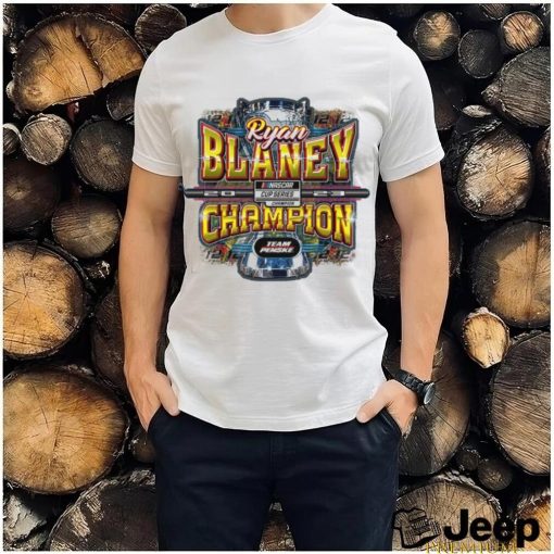 Ryan Blaney 2023 NASCAR Cup Series Champion Team Penske Shirt