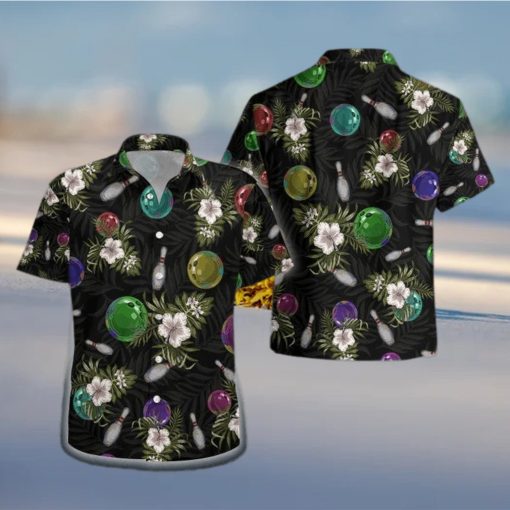 Who Gives A Split Black Bowling Tropical Unisex Hawaiian Shirts