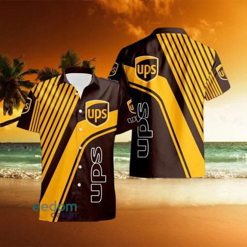 ups Style 8 Logo Brand Design Hawaiian Shirt For Men And Women Gift