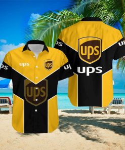 ups Unisex Logo Beach Hawaiian Shirt Gift For Fans