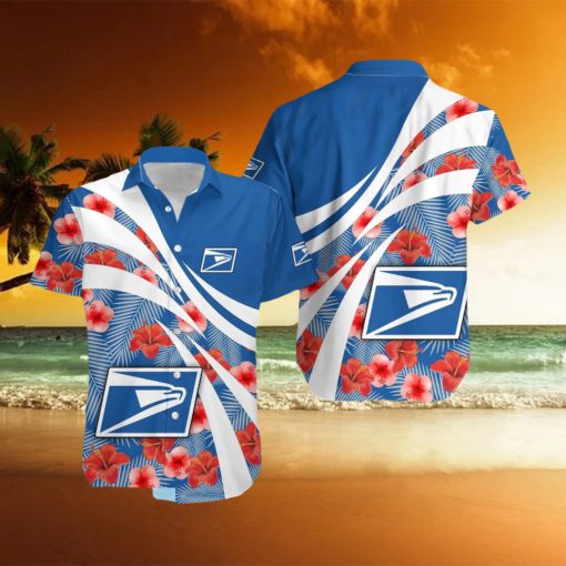 usps Brand New Surfboard AOP Hawaii Shirt Men And Women Gift For Family Tropical Summer