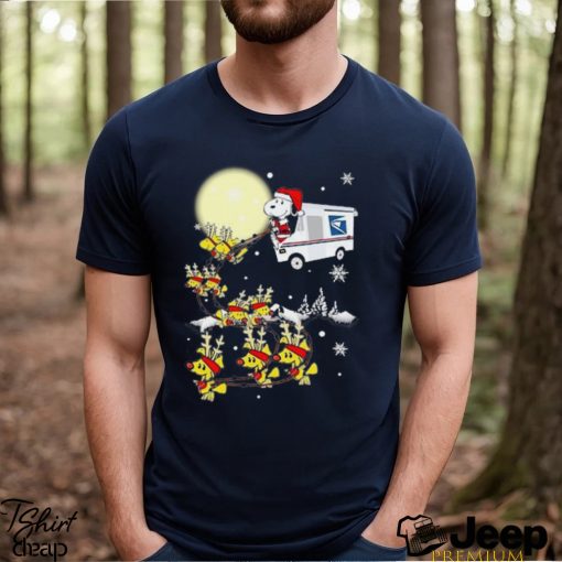 usps snoopy christmas shirt