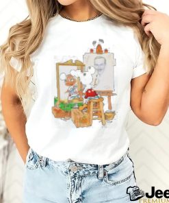 Mickey Mouse art portrait shirt