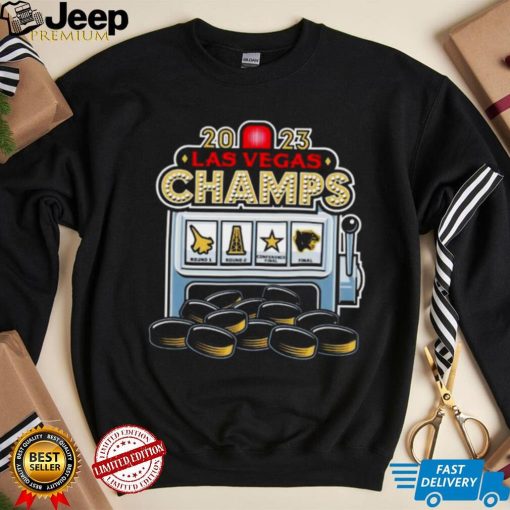 vegas Golden Knights 2023 Las Vegas champs shirt