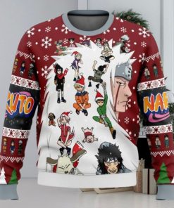 Christmas Naruto Characters Naruto Ugly Christmas Sweater