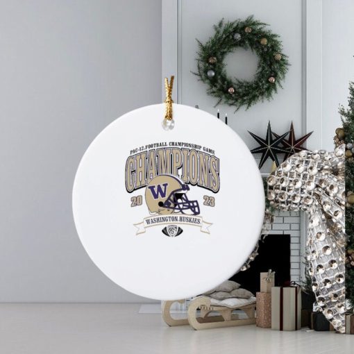 washington huskies 2023 pac 12 football championship game champions ornament Circle