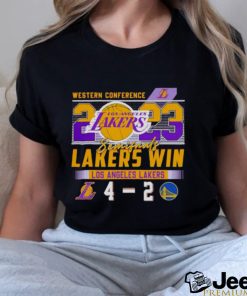 western Conference 2023 Semi Finals Lakers win shirt