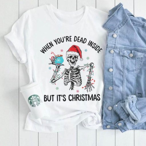 when you’re dead inside but it’s christmas skeleton coffee christmas