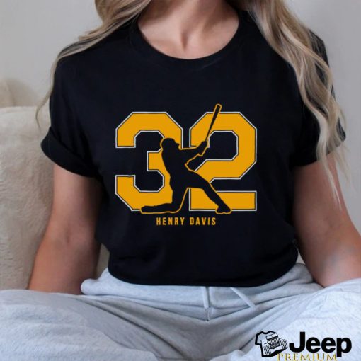 Henry Davis Pittsburgh Pirates number 32 2023 shirt