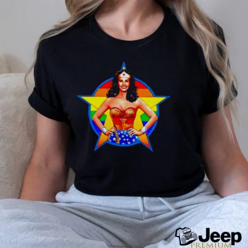 wonder Woman pride shirt