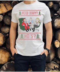 Official How Many Ho’s Ugly Merry Christmas 2023 Shirt