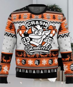 1996 Bandicoot Crash Bandicoot Ugly Christmas Sweater