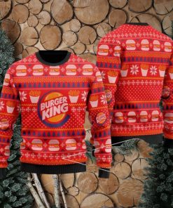 Burger King Ugly Christmas Sweater