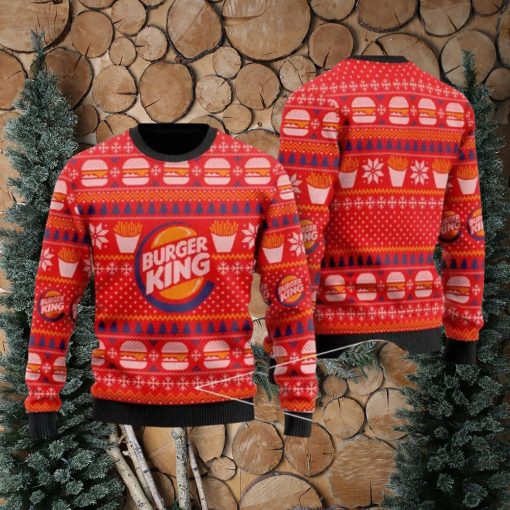 Burger King Ugly Christmas Sweater