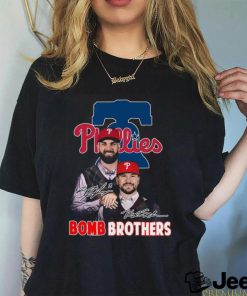 Phillies Bomb Brothers Signature T Shirt