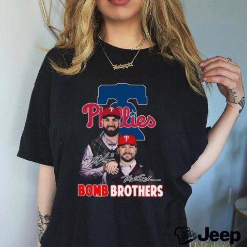 Phillies Bomb Brothers Signature T Shirt