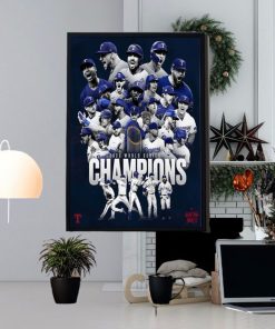 Congrats Texas Rangers Are 2023 World Series Champions MLB Home Decor Poster Canvas