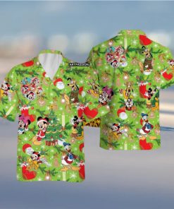 Mickey and Friends Christmas Hawaiian Shirt