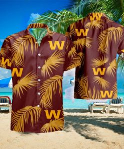 Washington Football Team Flower Set 3D Hawaiian Shirt And Short Gift For Men And Women