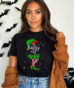 I'm The Sassy Elf T Shirt Matching Christmas Costume Shirt T Shirt