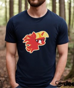 Unicorn Twilight Sparkle Flames shirt