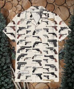 Armory Pistol Globe Collection Hawaiian Shirt