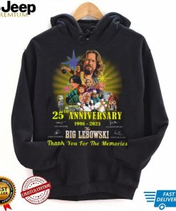 25th Anniversary 1998 – 2023 Big Lebowski Thank You For The Memories T Shirt