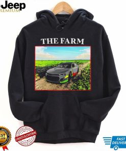 The Farm Melon Man Brand racing car shirt