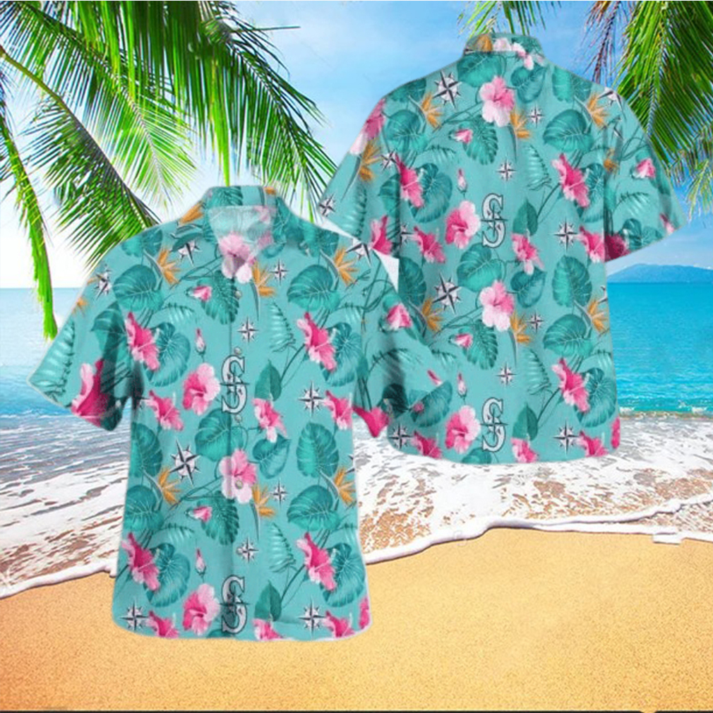 Seattle Mariners Aloha Hawaiian Shirt - teejeep