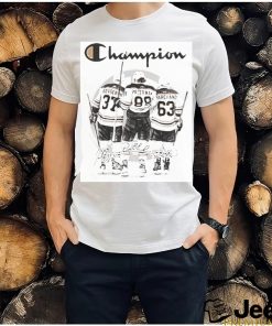 Champion Bergeron Marchand And Pastrnak Boston Hockey Signatures Shirt