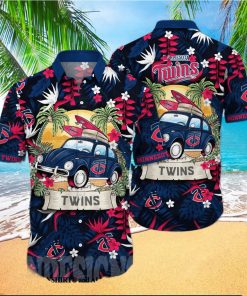 Minnesota Twins MLB Flower 3D Hawaiian Shirt