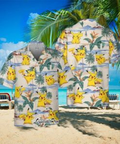 Vintage Aloha Pokemon Hawaiian Shirt Beach Vacation Gift