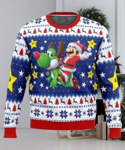 Christmas Odyssey Super Mario Bros. Ugly Christmas Sweater