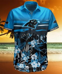 Carolina Panthers All Over Print Hawaiian Shirt