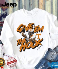 ‘Tennessee Football Hendon Hooker Give ’em The Hook Signature Shirt