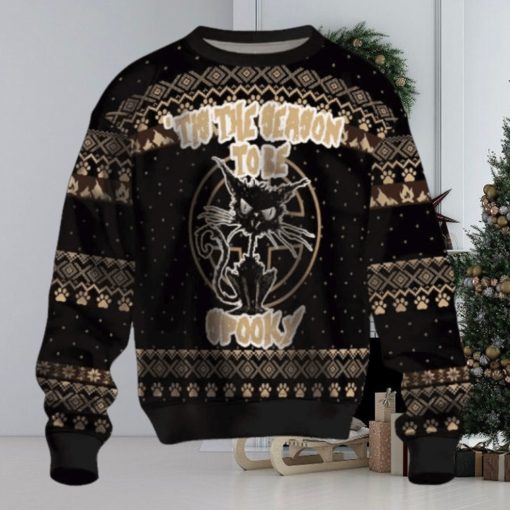 ‘Tis The Season To Be Spooky Ugly Christmas Sweater