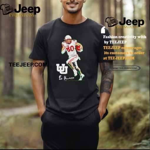 Utah Football Brant Kuithe Superstar Pose signature shirt