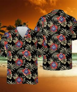 17th Sustainment Brigade (United States) Nevada Army National Guard Button Down Hawaiian Shirt