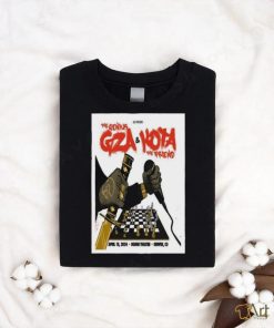 18 April 2024 GZA Genius and KOTA The Friend Denver, CO poster shirt