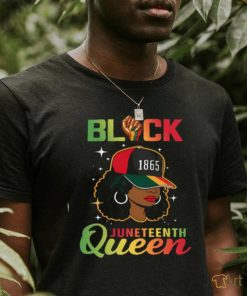 1865 Juneteenth Black Queen T shirt