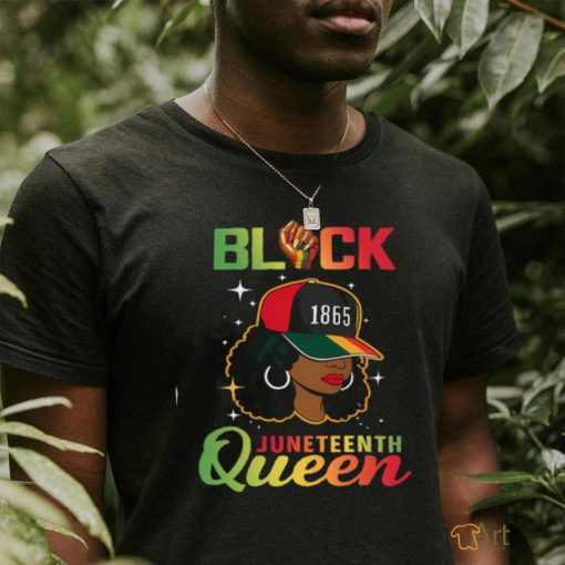 1865 Juneteenth Black Queen T shirt