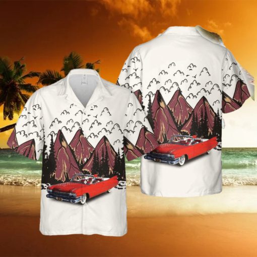 1959 Cadillac Series 62 Convertible Hawaiian Shirt