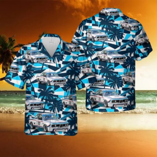 1972 BMW 3.0 CSL Batmobile Hawaiian Shirt Beach Summer