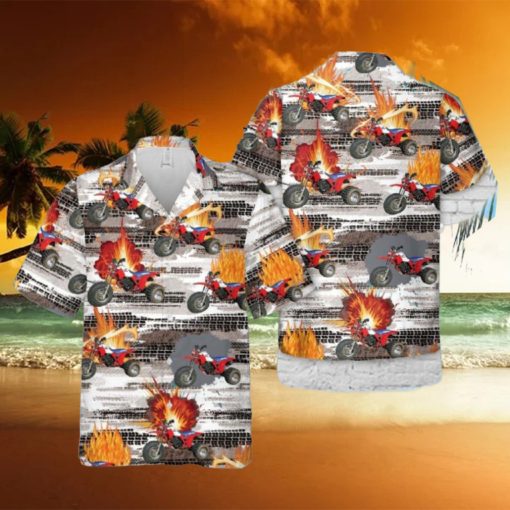 1985 Honda ATC 350X Hawaiian Shirt