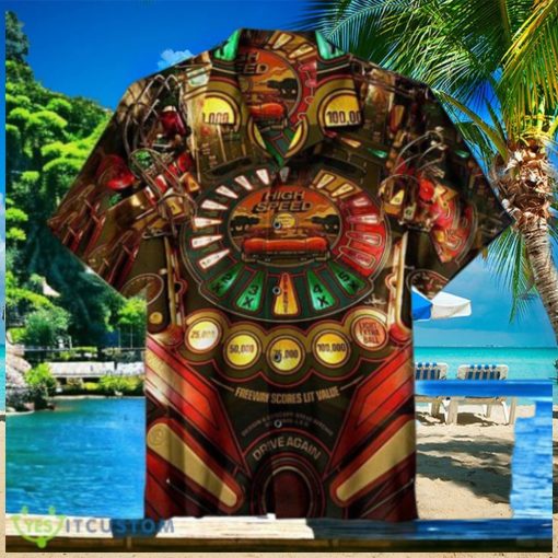 1986 Williams Pinball High Speed Hawaiian Shirt Impressive Gift