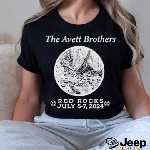 The Avett Brothers Red Rocks July 5 7 2024 Event Shirt