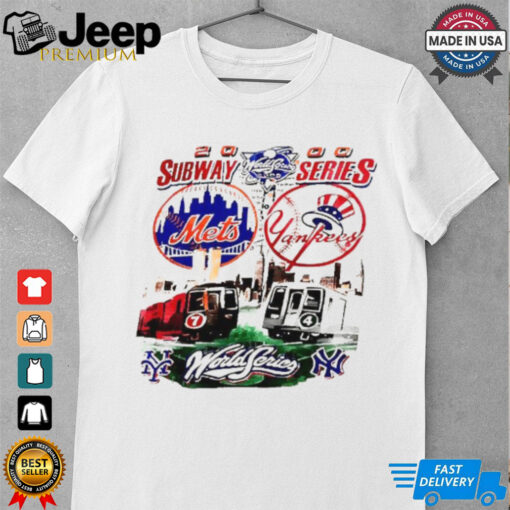 2000 Subway Series New York Mets vs New York Yankees World Series shirt