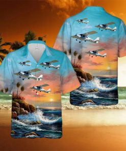 2011 Cessna 162 Skycatcher Hawaiian Shirt