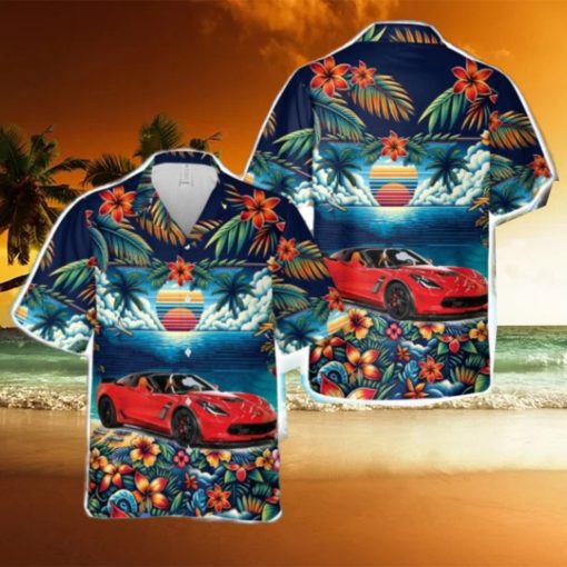 2015 CHEVROLET CORVETTE Z06 Z07 3LZ Hawaiian Shirt Aloha Beach Summer Shirt