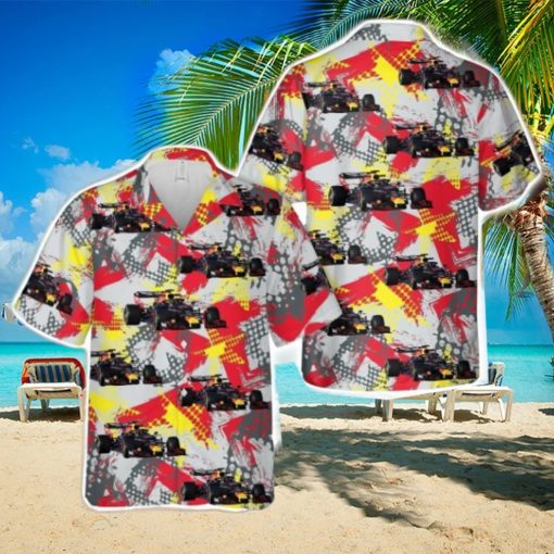 2019 Red Bull RB15 Formula 1 Hawaiian Shirt Summer Holiday Gift